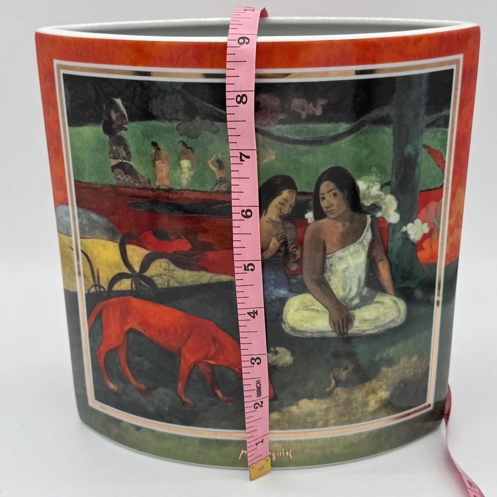 Goebel Artis Orbis Paul Gauguin Arearea Porcelain Vase Limited Edition 0229/1000